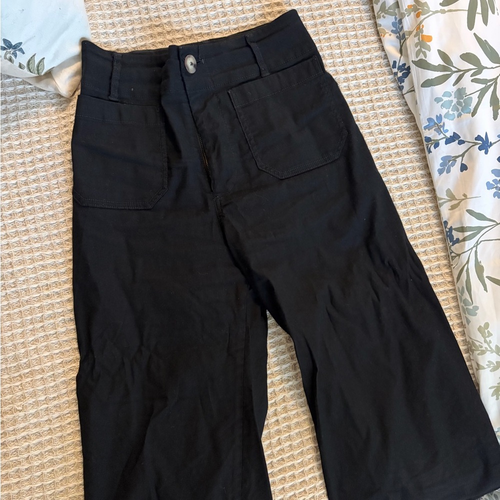 Anthropologie Maeve Colette wide-leg pants